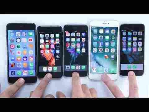 Hangi iPhone Daha Hızlı? (iPhone 7, 7 Plus, 6S ve 6)