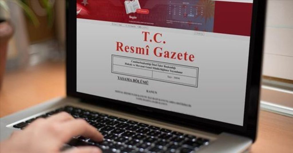 Resmi Gazete’de bugün (29.11.2022)