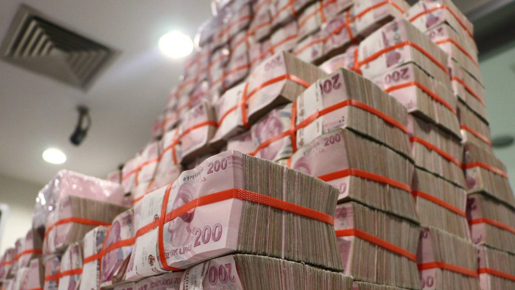 Merkezi yönetimin brüt borcu, temmuzda 5,8 trilyon liraya çıktı