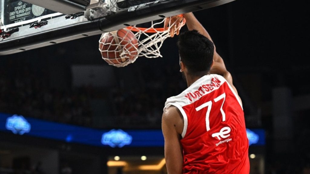 Türkiye A Milli Erkek Basketbol Takımı ‘Yüzledi’ Olimpiyat Ön Elemeleri’nde finale çıktı