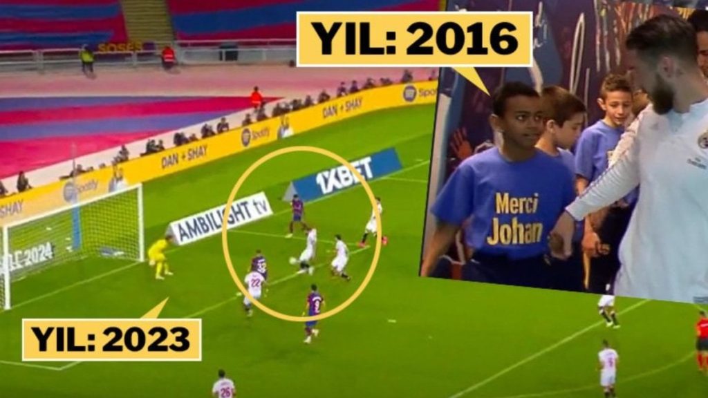 16 yaşındaki Lamal, yıllar sonra Ramos’a kendi kalesine gol attırdı