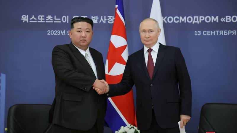 ABD, Güney Kore ve Japonya; Rusya ile Kuzey Kore arasındaki olası bir silah anlaşmasına karşı sert önlemler alacak