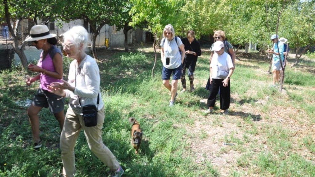 ABD’li turistler Kapadokya’da köy hayatını deneyimliyor