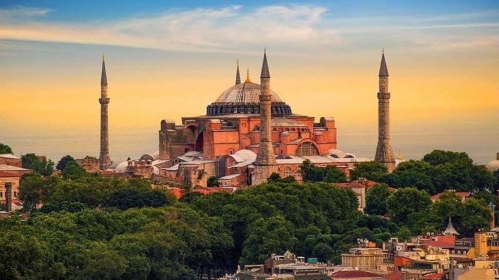 Ayasofya’da restarosyon