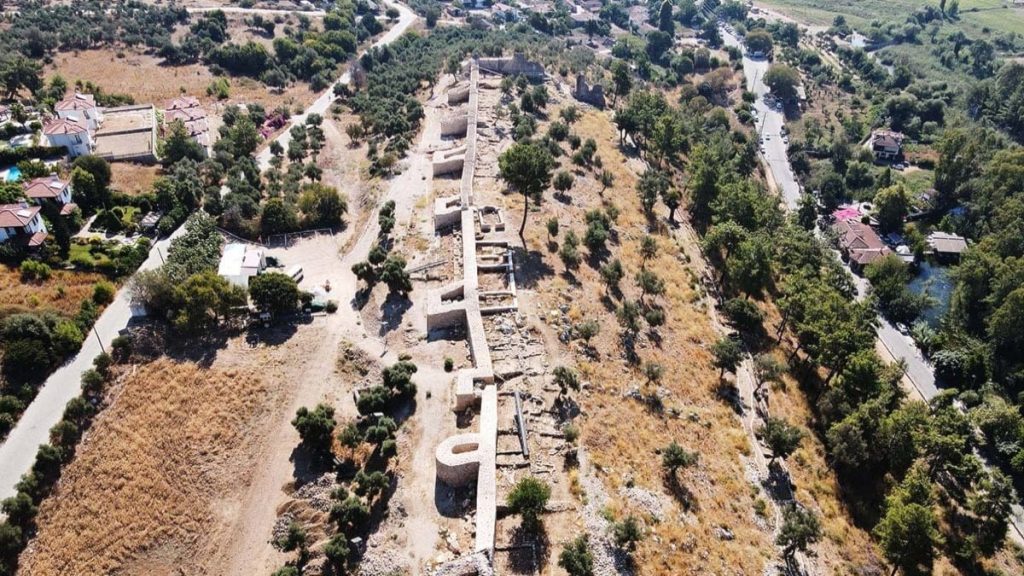 Idyma kazılarında antik su kaynağı bulundu