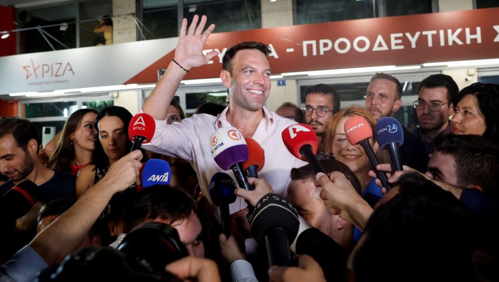 Yunanistan’da ana muhalefet partisi Syriza’nın yeni başkanı Stefanos Kaselakis oldu
