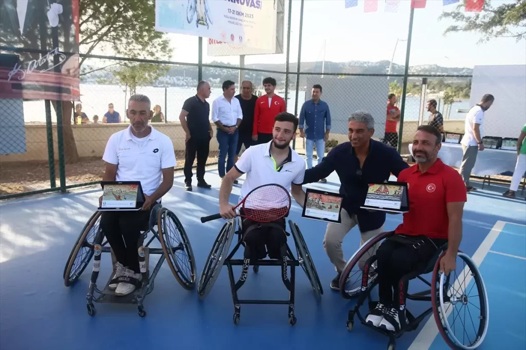 Tekerlekli Sandalye 100. Yıl Tenis Turnuvası Bodrum’da Tamamlandı