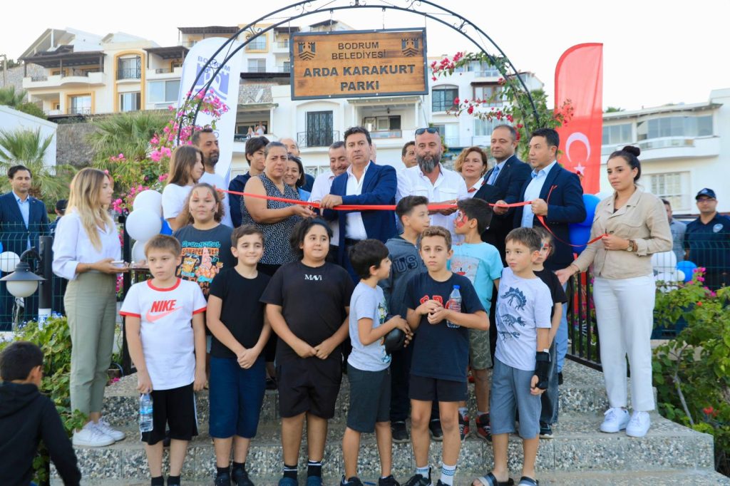 Arda Karakurt Anısına Bodrum’da Park Açılışı Gerçekleşti