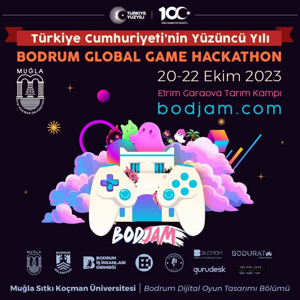 BodJam Bodrum Global Oyun Hackathonu 20 Ekim’de Başlıyor