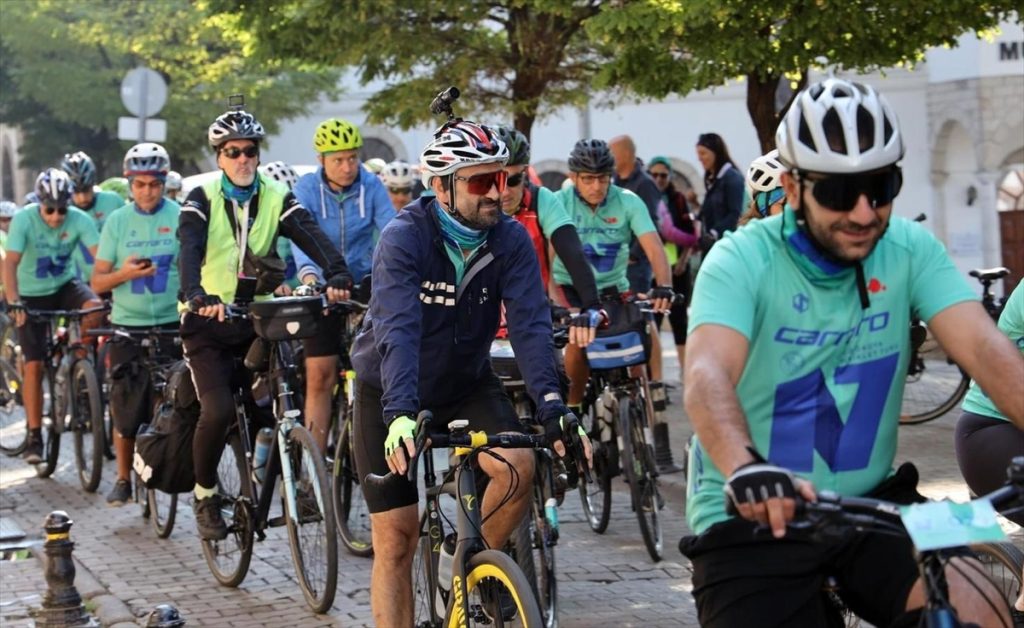 Muğla’da 17’nci Gökova Bisiklet Turu 200 Sporcuyla Başladı