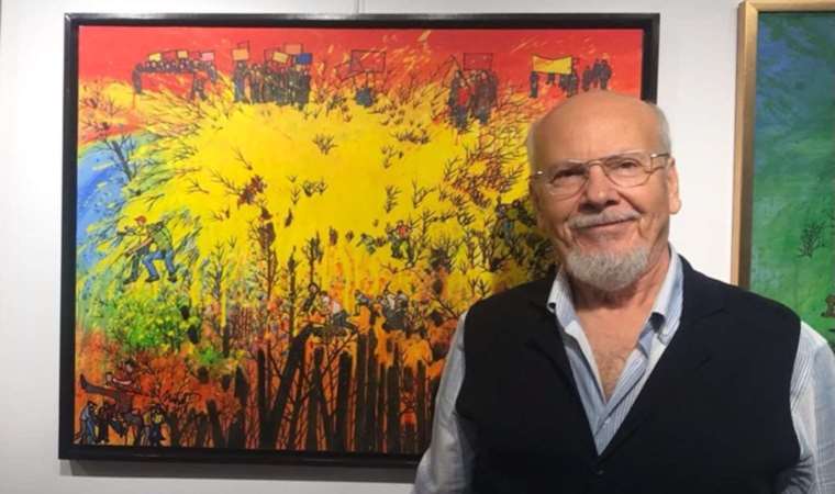 Renklerin Senfonisi: Nihat Kahraman’ın Eserleri Cumhuriyet Kültür Merkezi’nde Sergileniyor