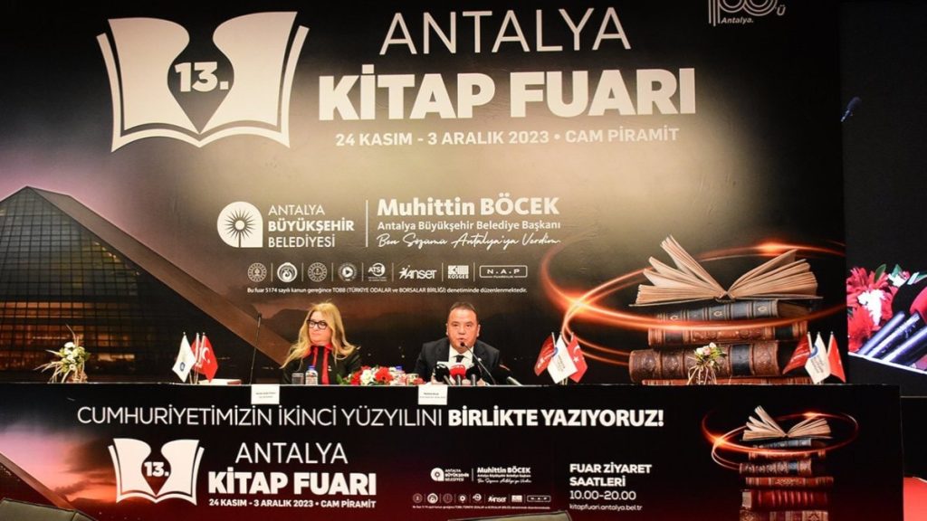 Antalya Kitap Fuarı 24 Kasım’da başlıyor