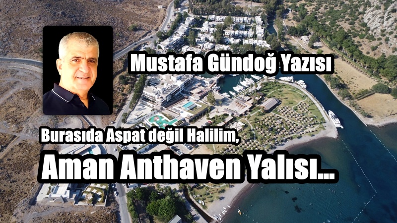 Burası da Aspat değil Halilim, Aman Anthaven Yalısı…