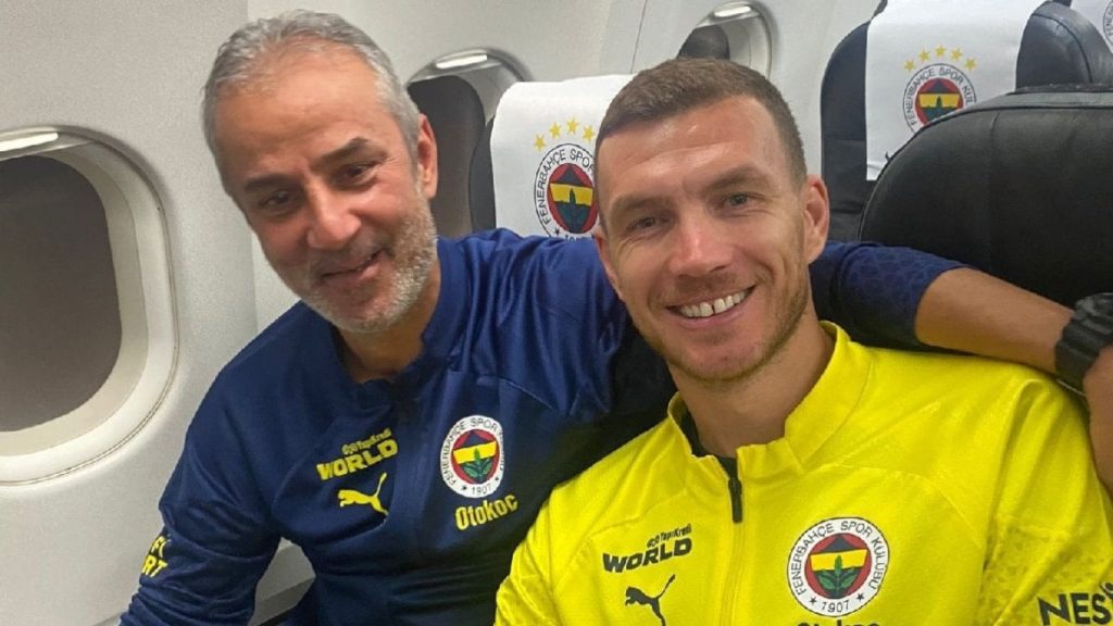 Fenerbahçe’den Edin Dzeko ve İsmail Kartal’lı paylaşım