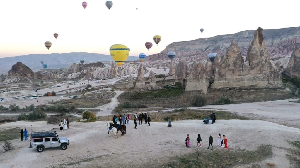 Kapadokya’da tüm zamanların ziyaretçi rekoru kırıldı