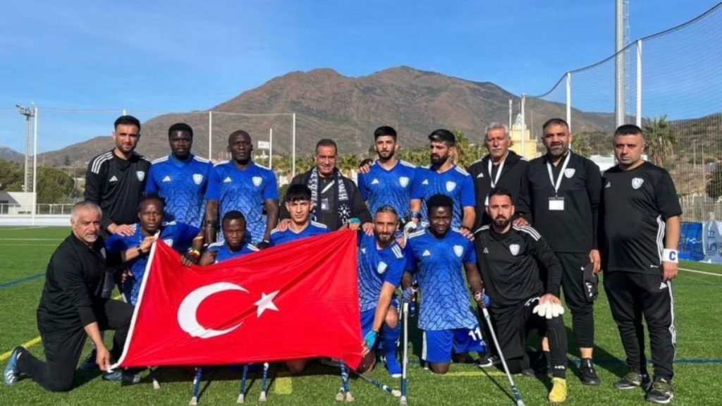 Şahinbey Belediyespor, Avrupa Ampute Futbol Şampiyonlar Ligi’nde şampiyon