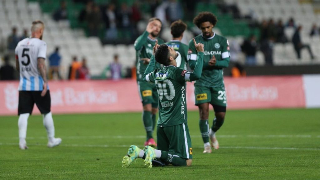 Türkiye Kupası’nda Konyaspor Erbaaspor maçında ikinci yarı açıldı