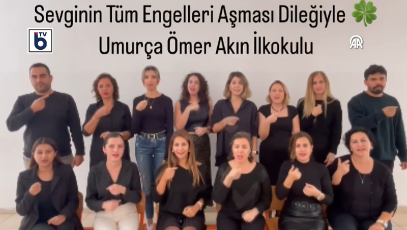 Bodrum’da öğretmenler 3 Aralık Dünya Engelliler Günü’ne özel klip hazırladı