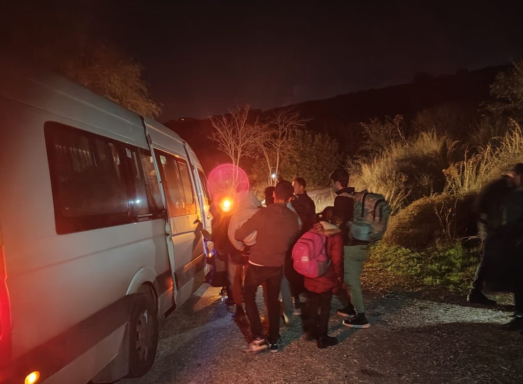 Bodrum’da 22 düzensiz göçmen yakalandı