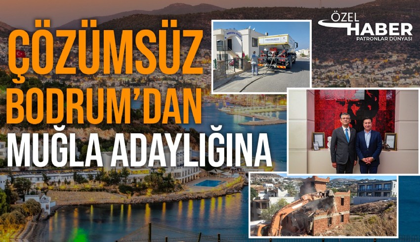 CHP’nin Muğla adayı gösterdiği Bodrum Belediye Başkanı Ahmet Aras, Bodrum’da su krizi, kaçak yapılaşma ve alt yapı yetersizliği yüzünden çok eleştiri aldı.