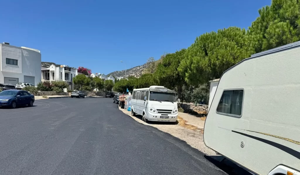 Başkan Mimar Tamer Mandalinci’nin, Sahada Yol  Çalışması